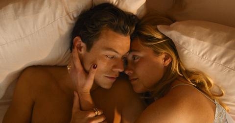 Florence Pugh and Harry Styles in 'Don't Worry Darling.'