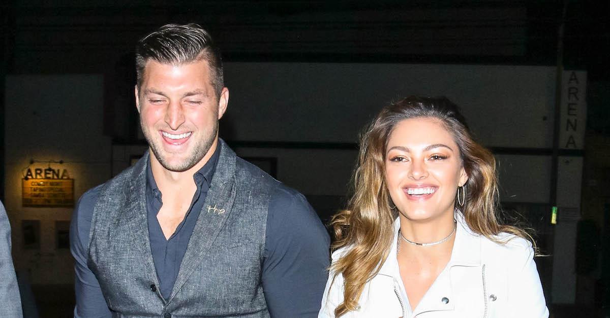 Tim Tebow Confirms He's Dating Miss Universe 2017 Demi-Leigh Nel