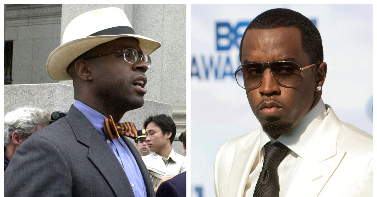 (L-R): Diddy's former attorney, Anthony Ricco; Sean "Diddy" Combs