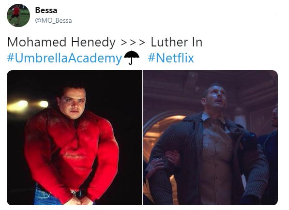 luther umbrella academy body meme