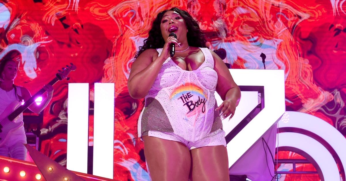 Lizzo performs.