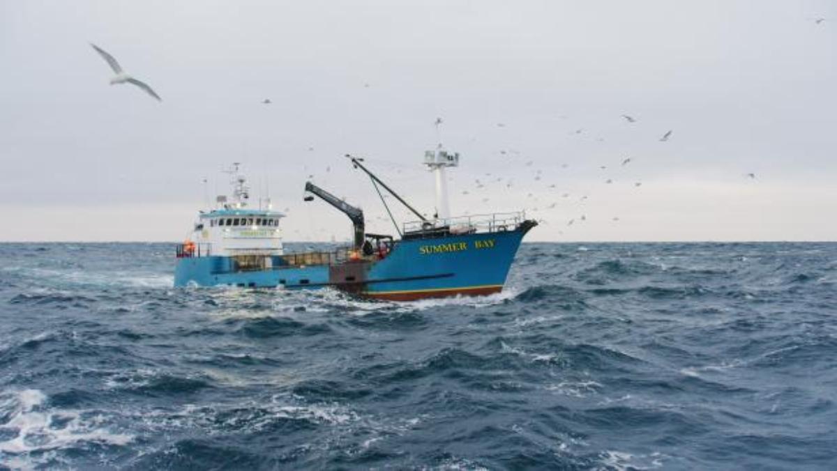 The Summer Bay fishing vessel at sea on 'Deadliest Catch'