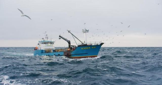 The Summer Bay fishing vessel at sea on 'Deadliest Catch'
