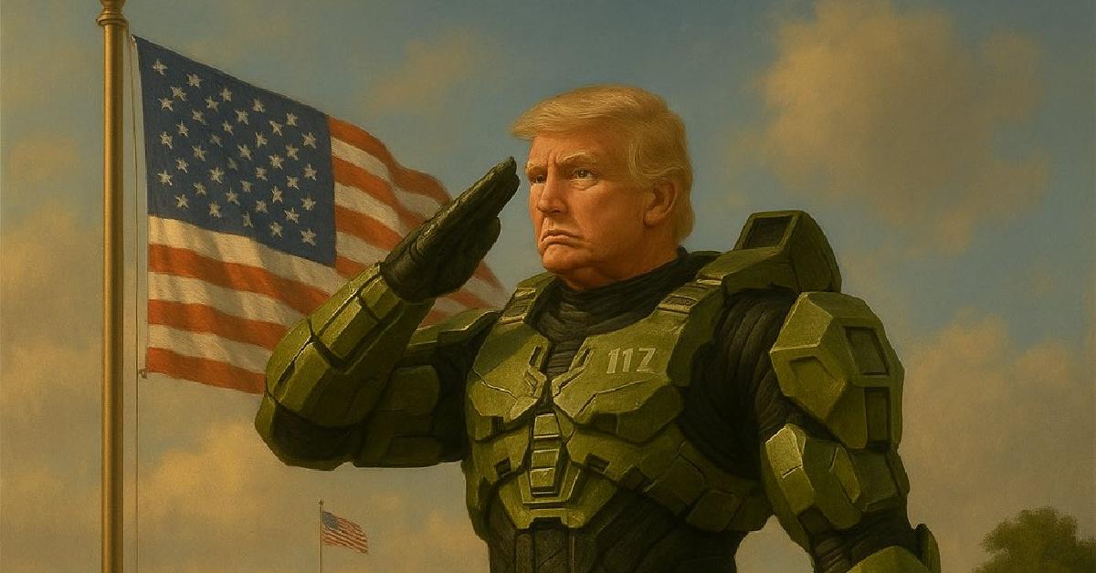 Folks Are In Shock After Seeing Trump's 'Halo' Tweet