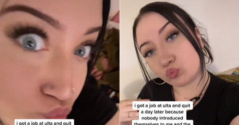 TikToker Quits Ulta First Day