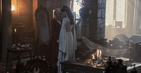 Emily Carey and MIlly Alcock in 'House of the Dragon'