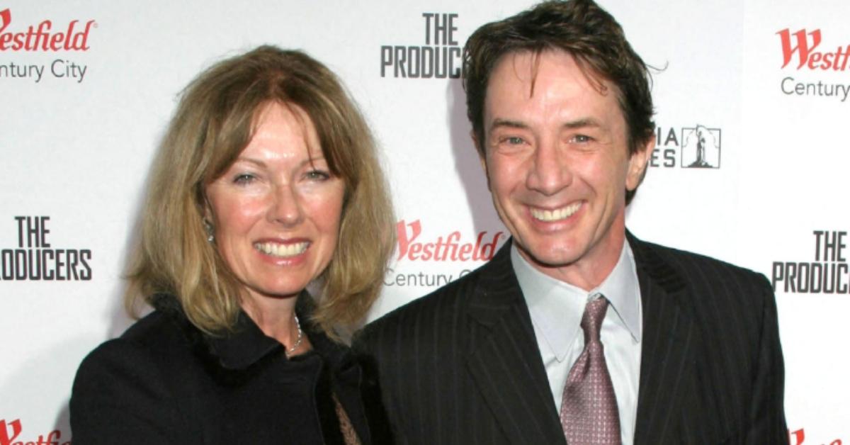 Martin Short with his late wife at a 2005 event.
