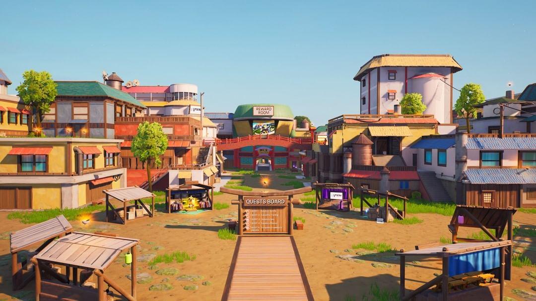 Fortnite: How to Access The Naruto Hidden Leaf Village Map