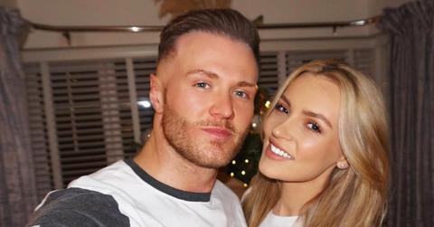 Kyle and his girlfriend celebrating their anniversary.