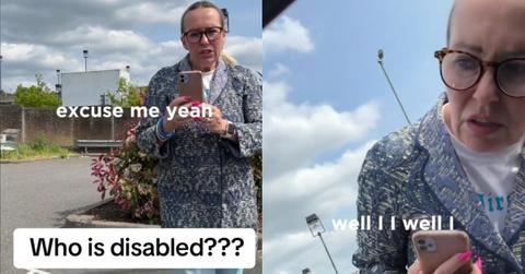 Karen Says Driver Doesn’t “Look Disabled” Argues for His Spot