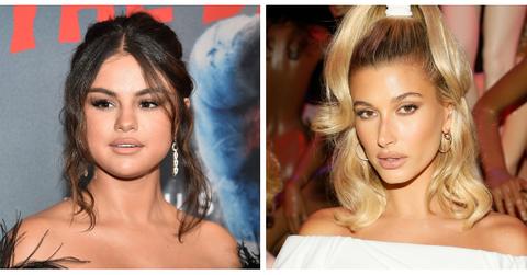 Selena Gomez and Hailey Bieber