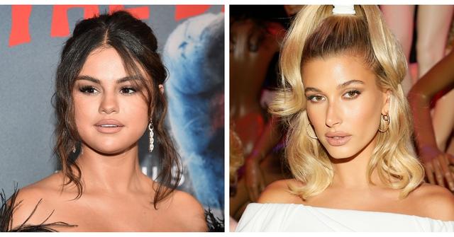 Selena Gomez and Hailey Bieber