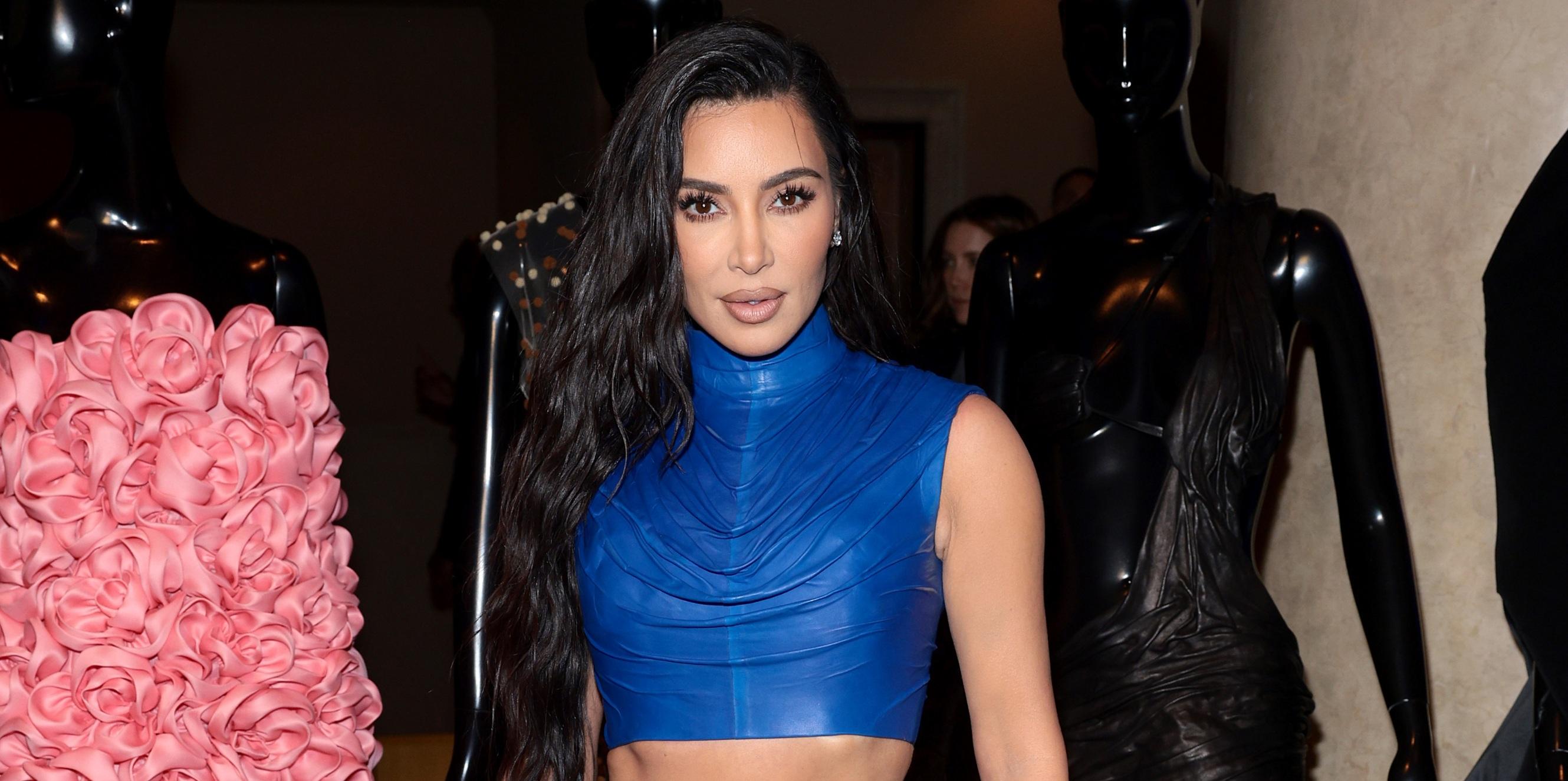 Kim Kardashian attends the 74th Annual Parsons Benefit at Cipriani Wall Street on May 24, 2023