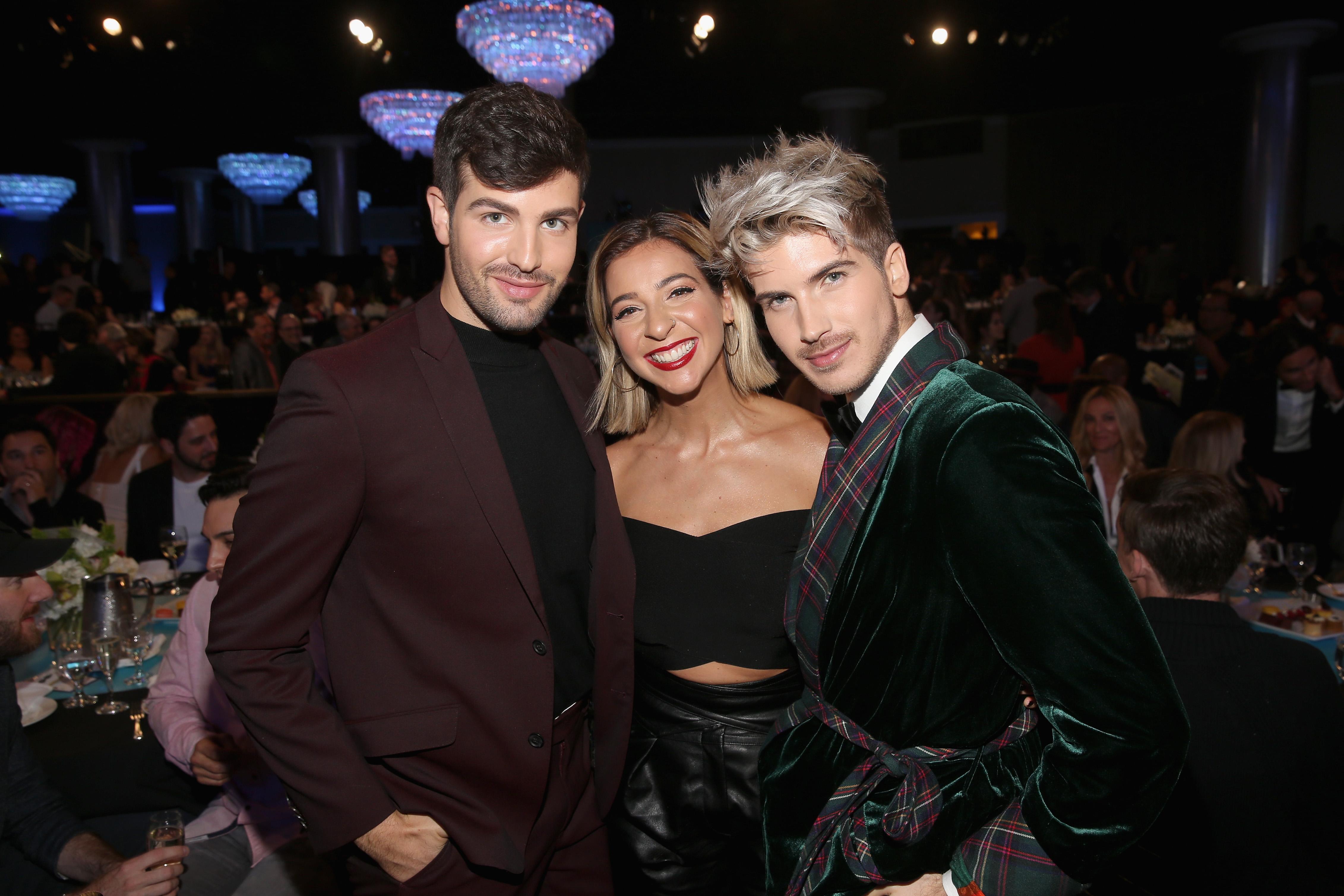 Daniel Preda, Gabbie Hanna, Joey Graceffa