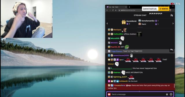 xQc explaining why he won't be doing offline chatting anymore.