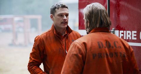 Sleeper Hadley in a firesuit in Fire Country.