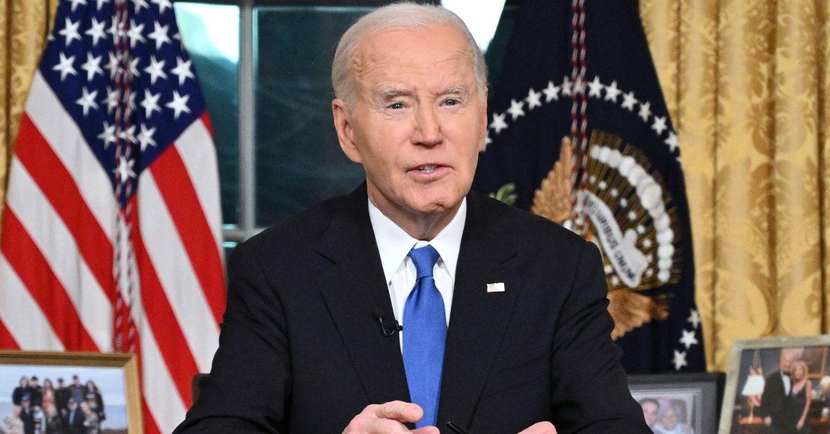 President Biden gives his farewell address.