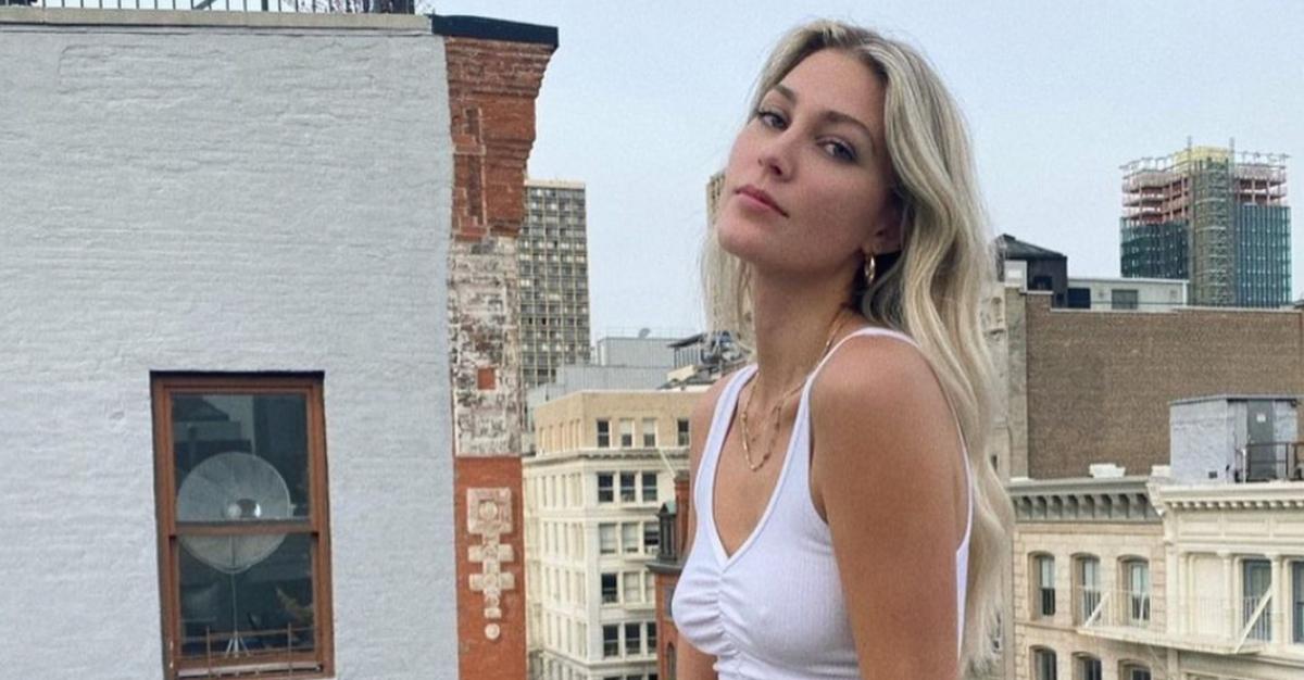 Andrea Denver's girlfriend Lexi Sundin from 'Summer House' poses for an Instagram photo in New York City