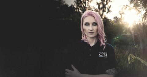 The host of 'Crime Scene Confidential' has experience in the field.