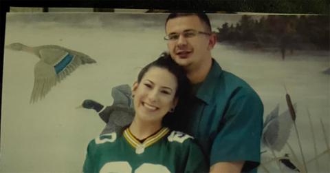 Taylor and Warren Schabusiness smiling