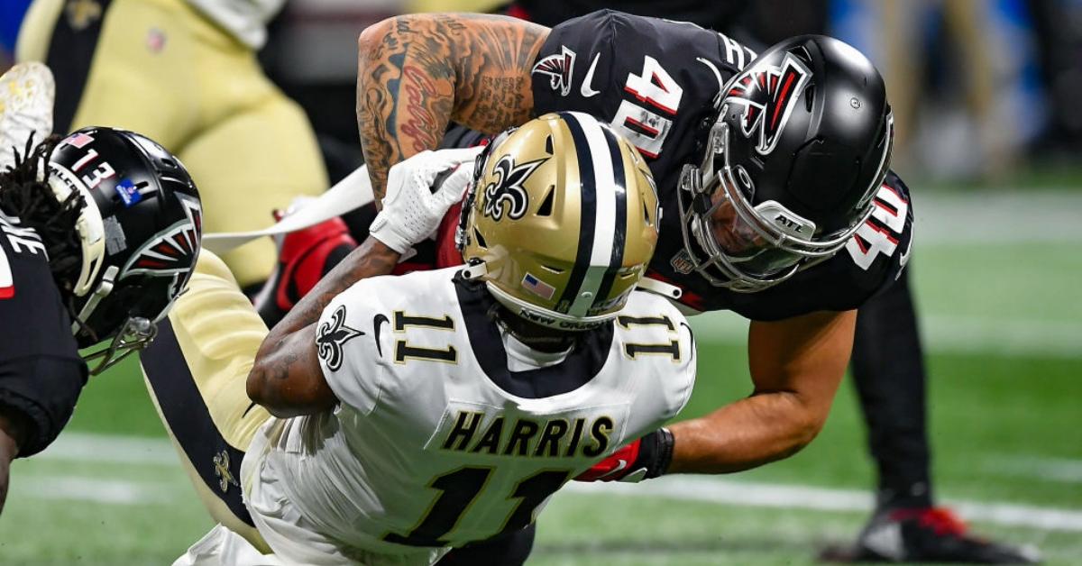 Why the Saints' Deonte Harris changed his last name, and what his