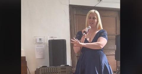 Screenshot of viral Tiktok video