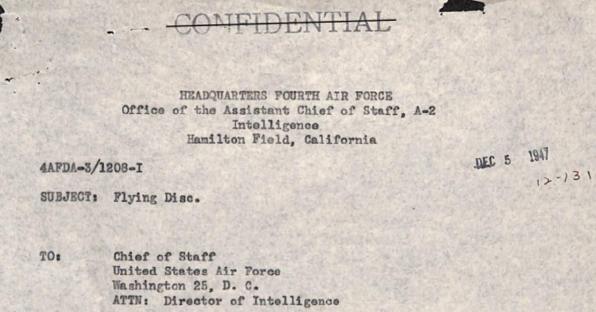 Trump Releases UFO Files: Here’s What’s Inside