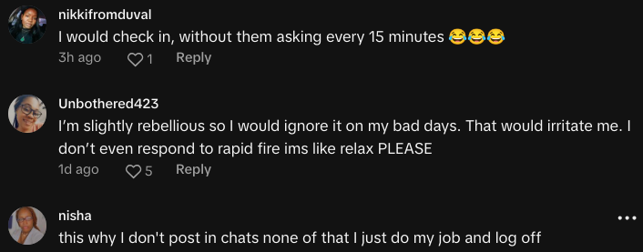 chat checks problems