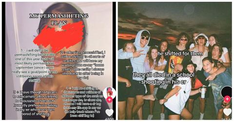 Permashifting pictures and comments on Twitter