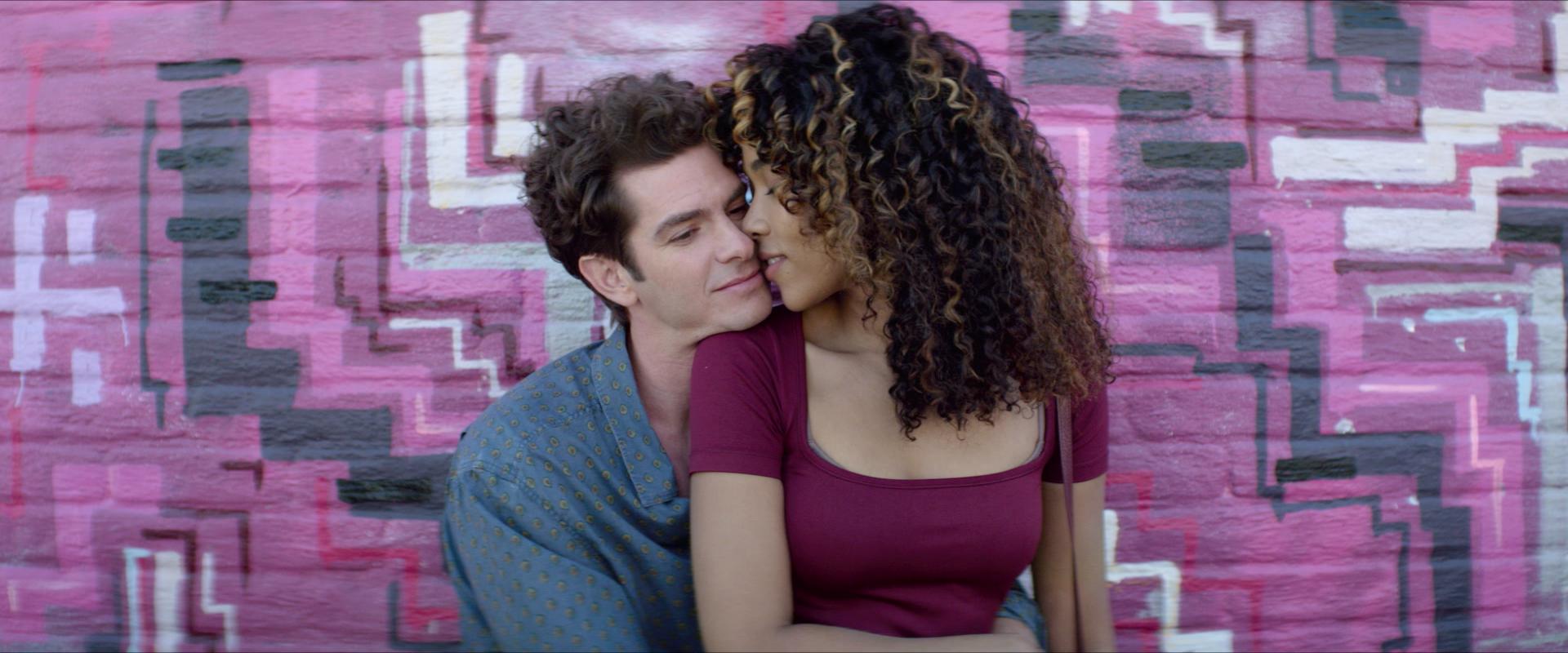 Andrew Garfield & Alexandra Shipp in 'Tick, Tick... Boom!'