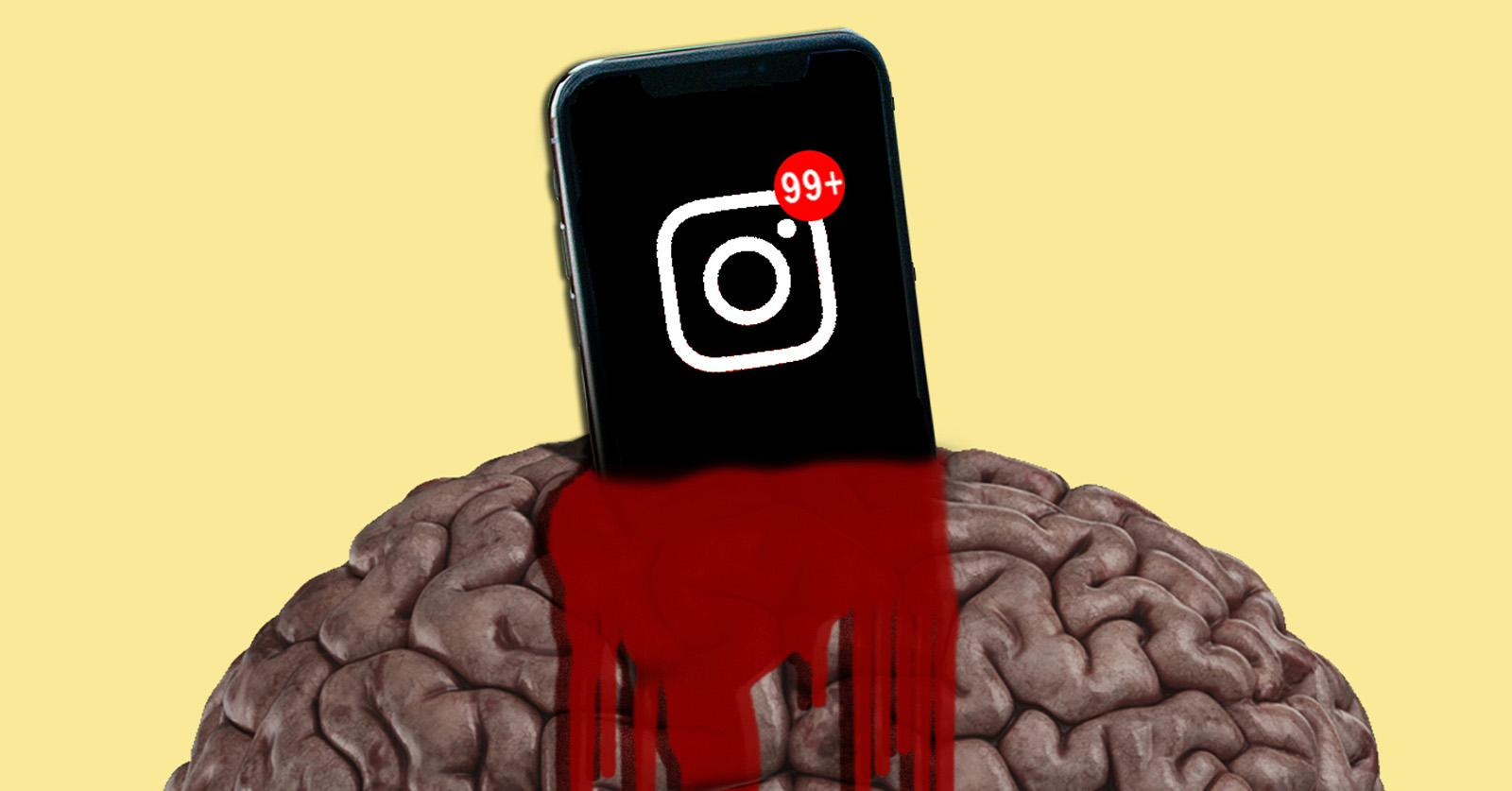 Brain with phone