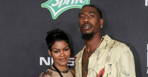 Teyana Taylor and Iman Shumpert at the 2019 BET Hip Hop Awards on Oct. 5, 2019