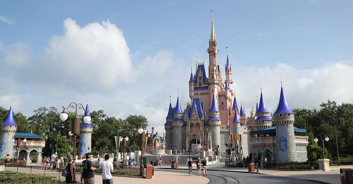 Cinderella's castle at Walt Disney World in 2020. 