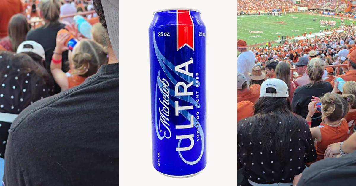 Toddler Drinking "Beer" at Football Game Goes Viral