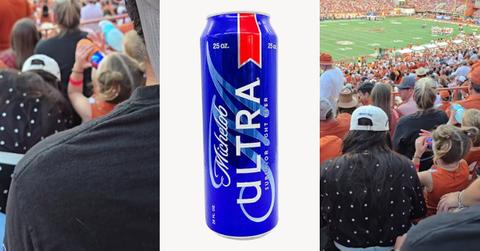 Toddler Drinking "Beer" at Football Game Goes Viral
