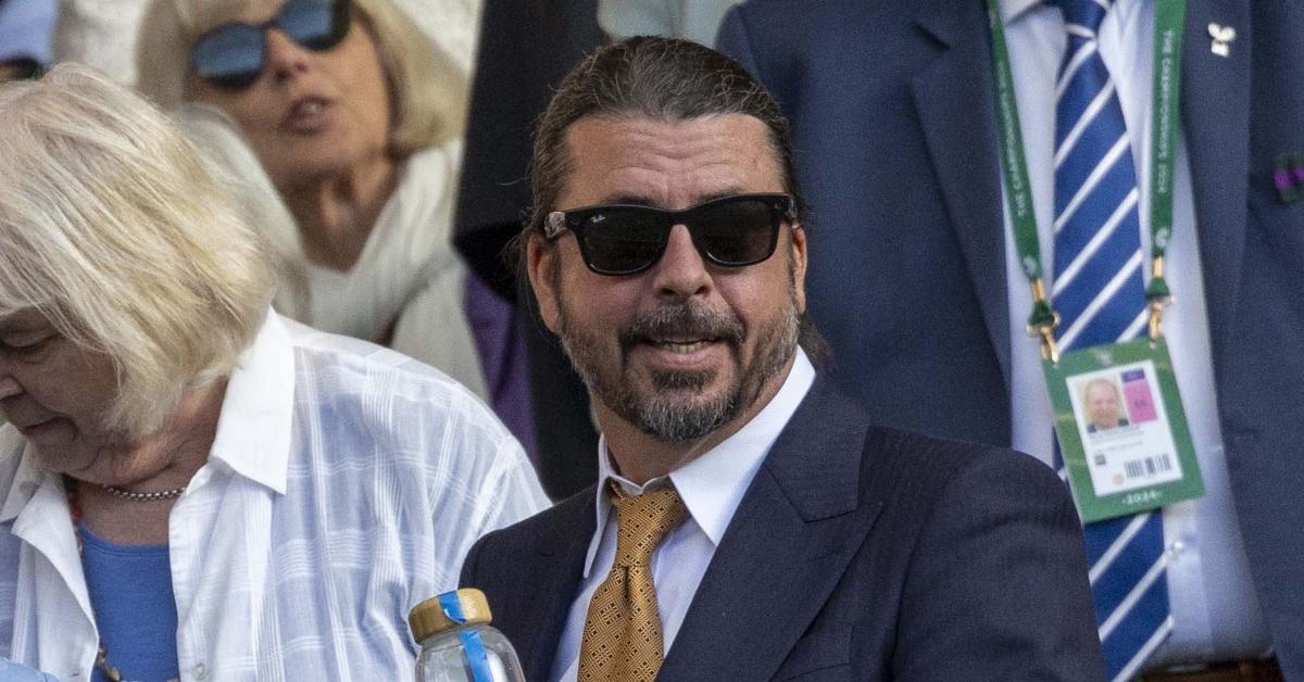 Dave Grohl at Wimbledon 2024