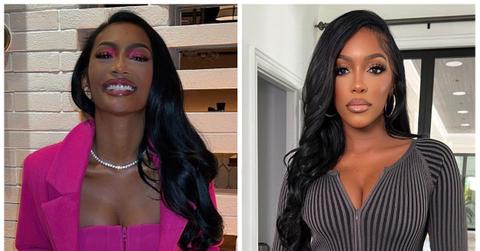 (l-r): Falynn Pina and Porsha Williams