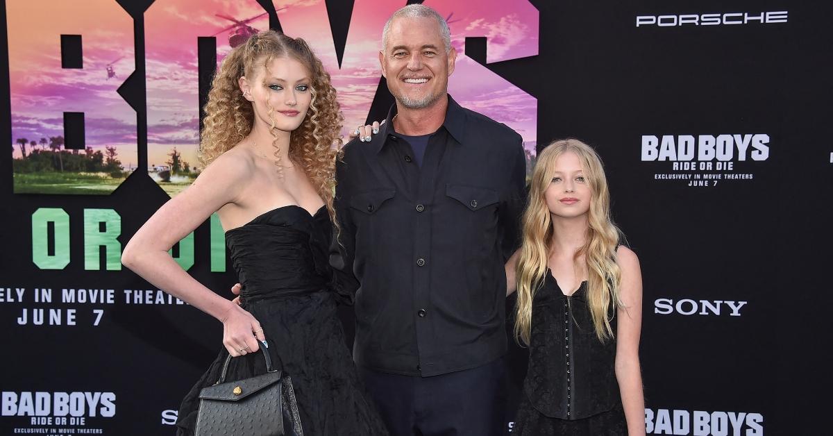 Eric Dane with his daughters