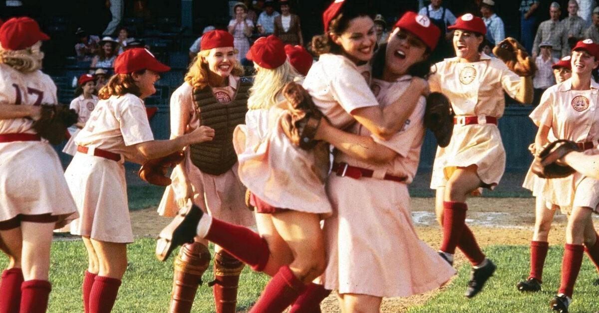 3T A League of Their Own Vintage Rockford Peaches Dottie Dress 