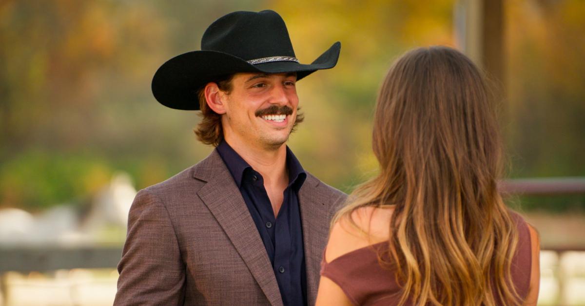 John smiles at Claire during the Season 3 finale of 'Farmer Wants a Wife.'