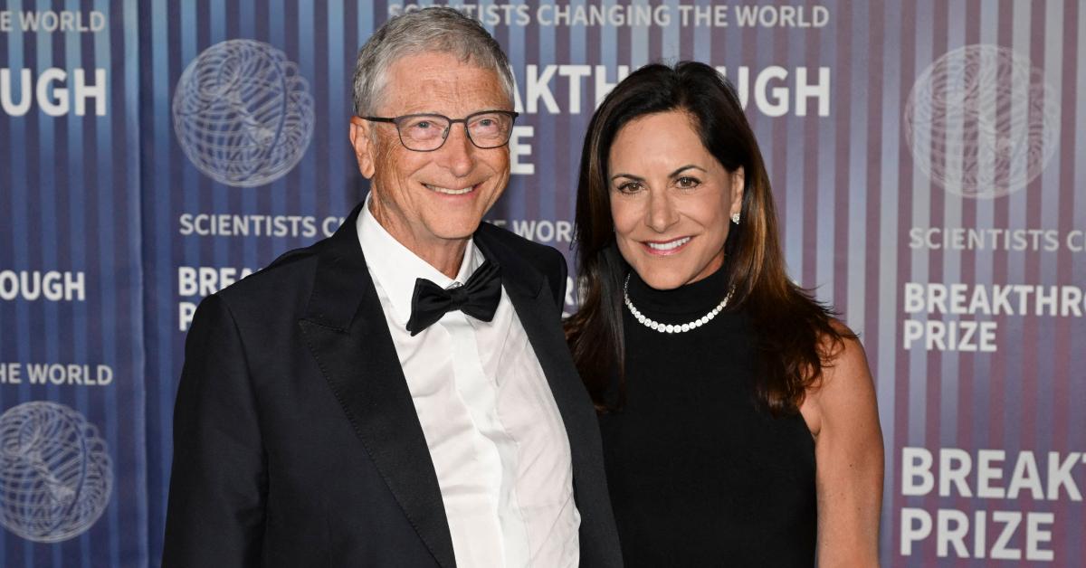 Bill Gates and Paula Hurd in April 2024.