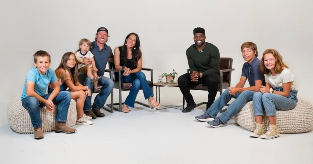 Chip and Joanna Gaines discuss race with their kids on Emmanuel Acho's digital series, 'Uncomfortable Conversations With a Black Man.'