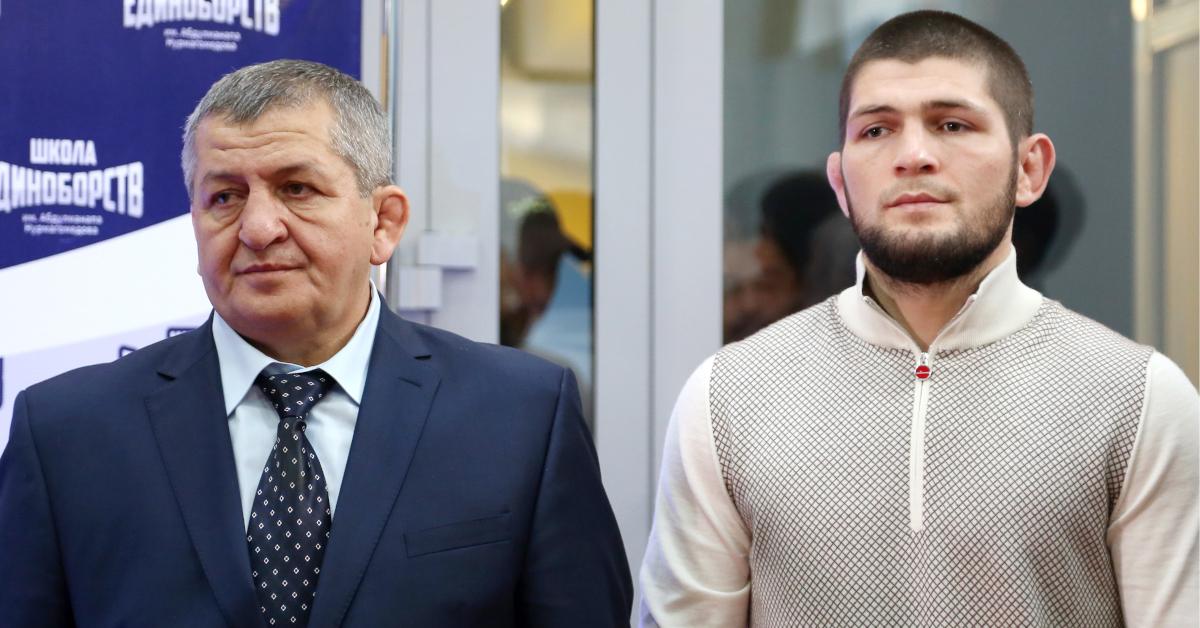 khabib and dad