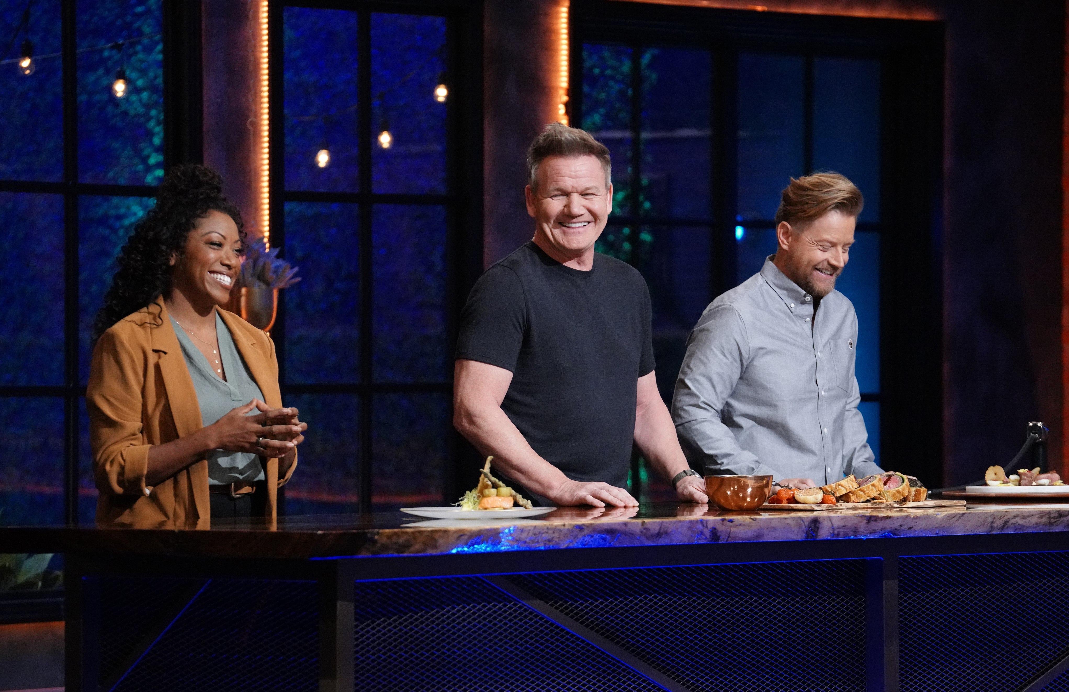 Gordon Ramsay, Nyesha Arrington, and Richard Blais serve as mentors on 'Next Level Chef.'