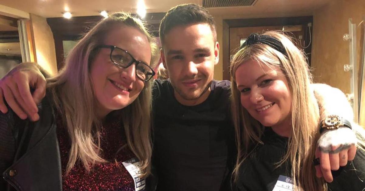 Liam Payne and his sisters in 2019.