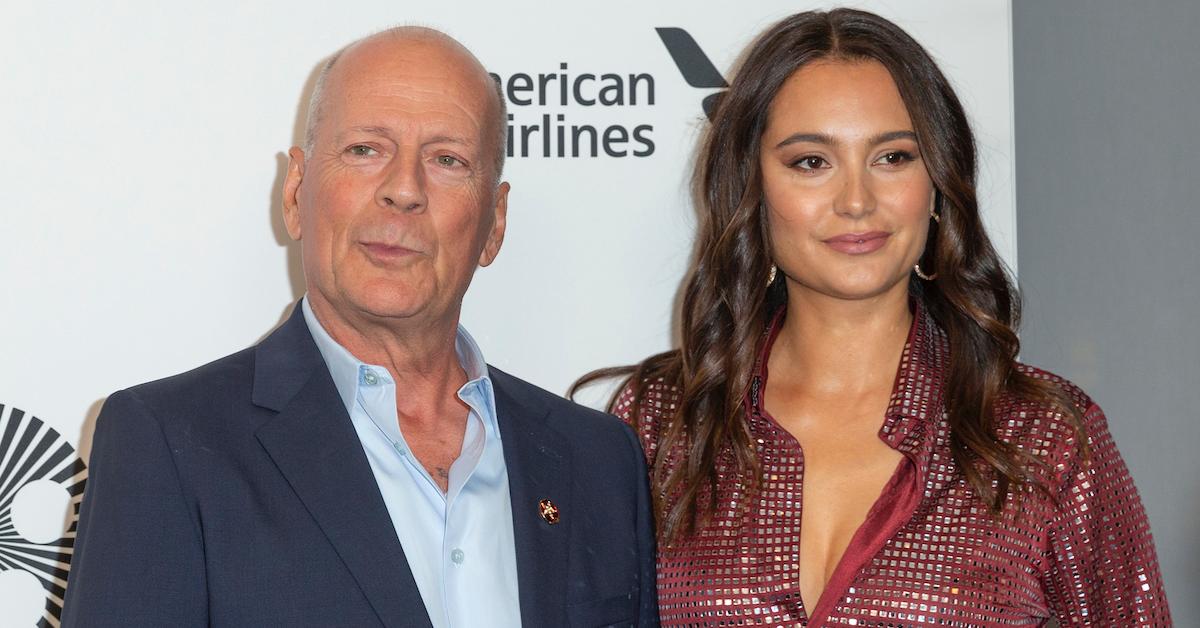 Oct. 11, 2019: Bruce Willis and Emma Heming attend Motherless Brooklyn premiere in New York