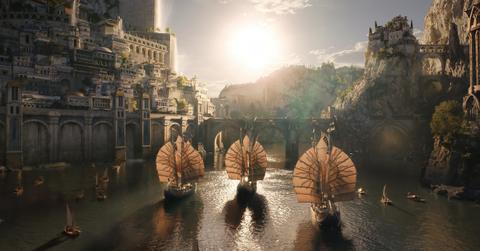 'The Lord of the Rings: Rings of Power' scene