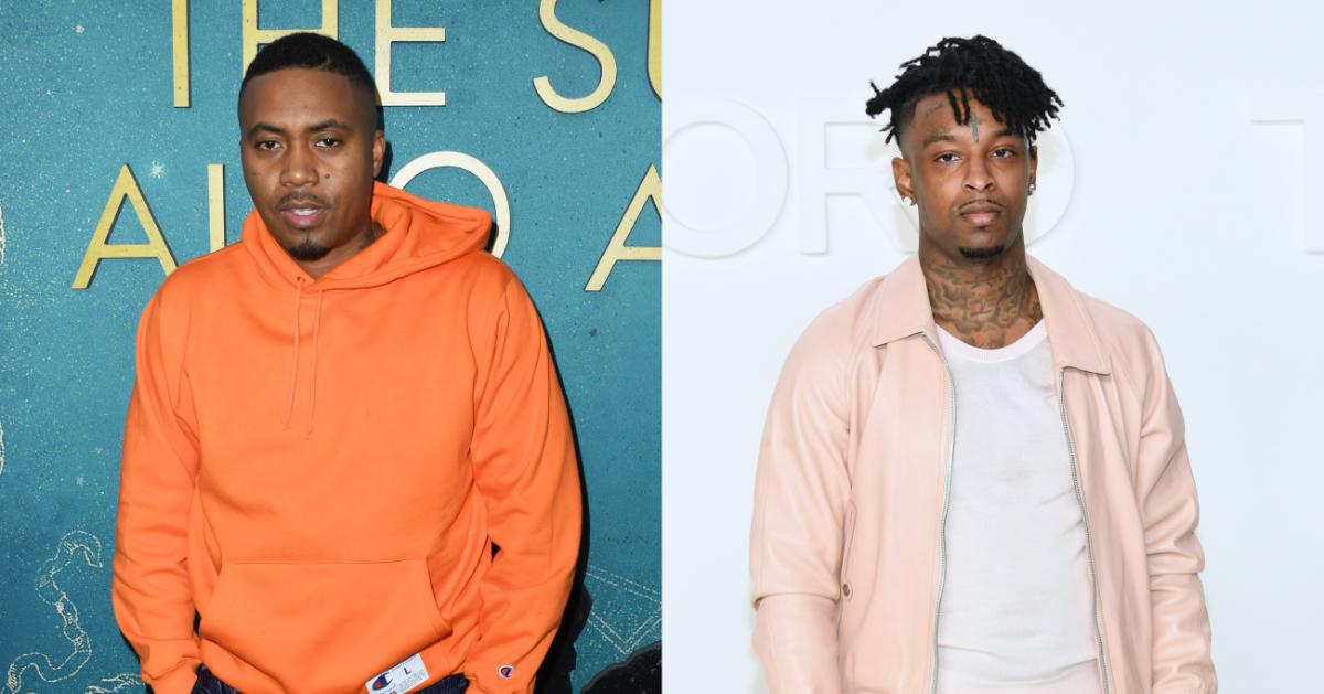 Nas and 21 Savage Squash 'Irrelevant' Beef with New Collab