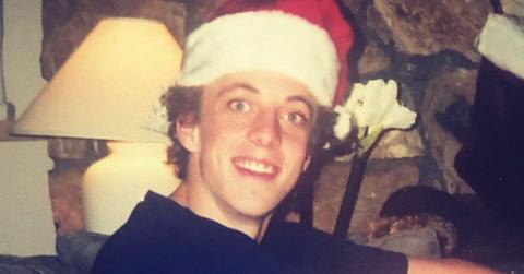 Christopher Trejo smiling during the Christmas holidays at his home