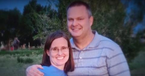 Chad Daybell with his first wife Tammy Daybell